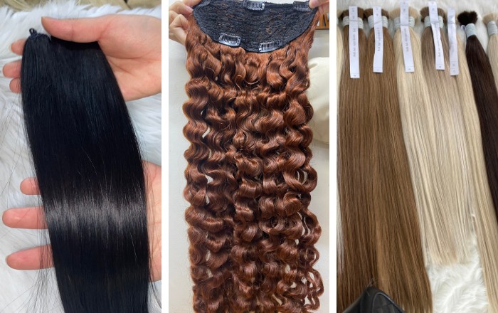 Sản phẩm tóc tại Gla Hair luôn giữ được kết cấu bóng mượt, chắc khỏe